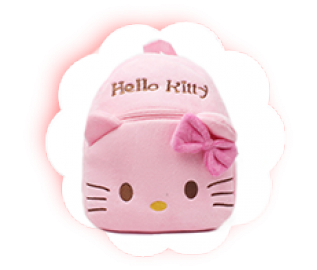 Рюкзак для ребенка Китти розовая